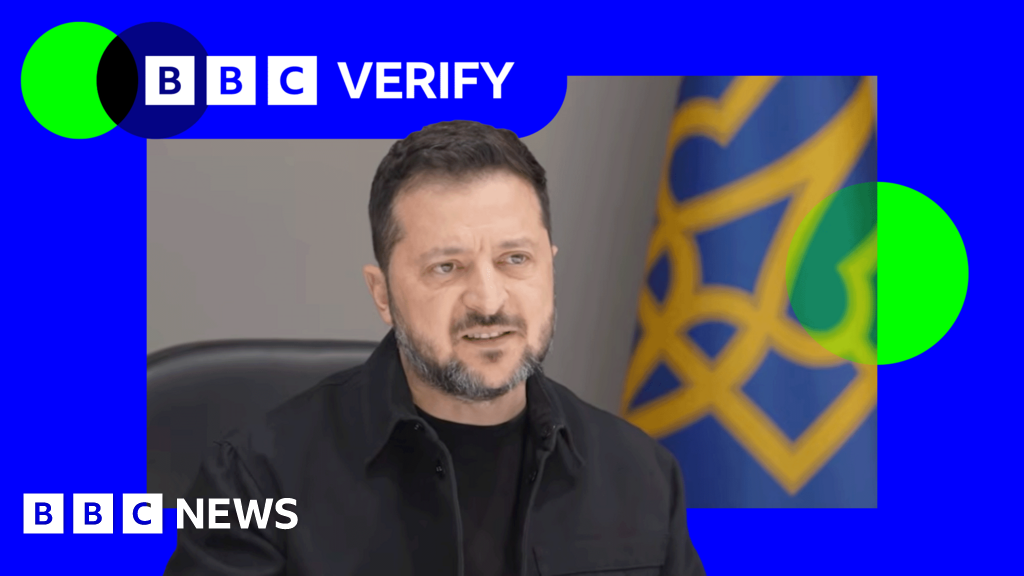Is Zelensky right to say data centre strikes have taken down Russian bots?