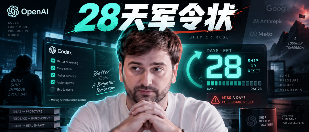 OpenAI Codex 28 天军令状